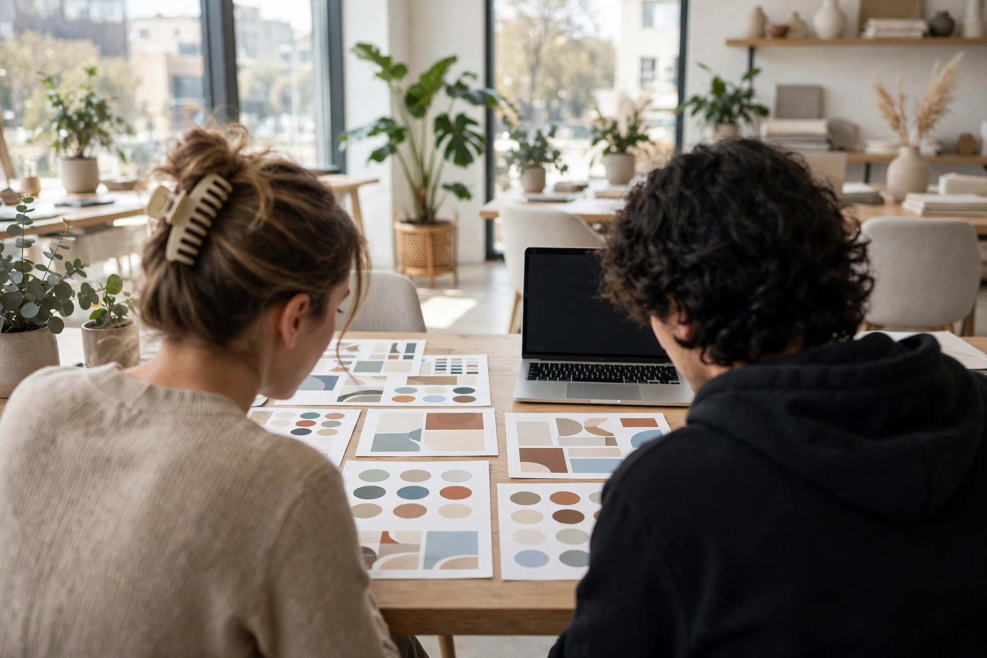 PhotoPixc creative team designing eCommerce assets